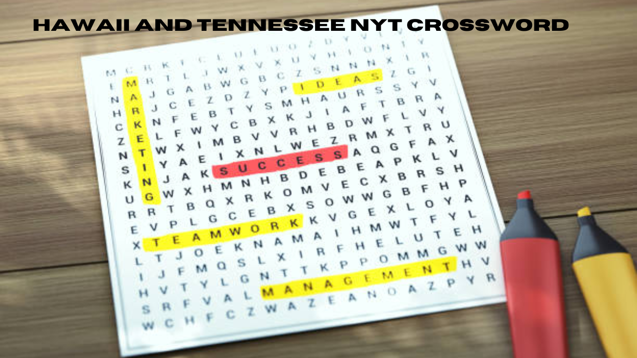 hawaii and tennessee nyt crossword