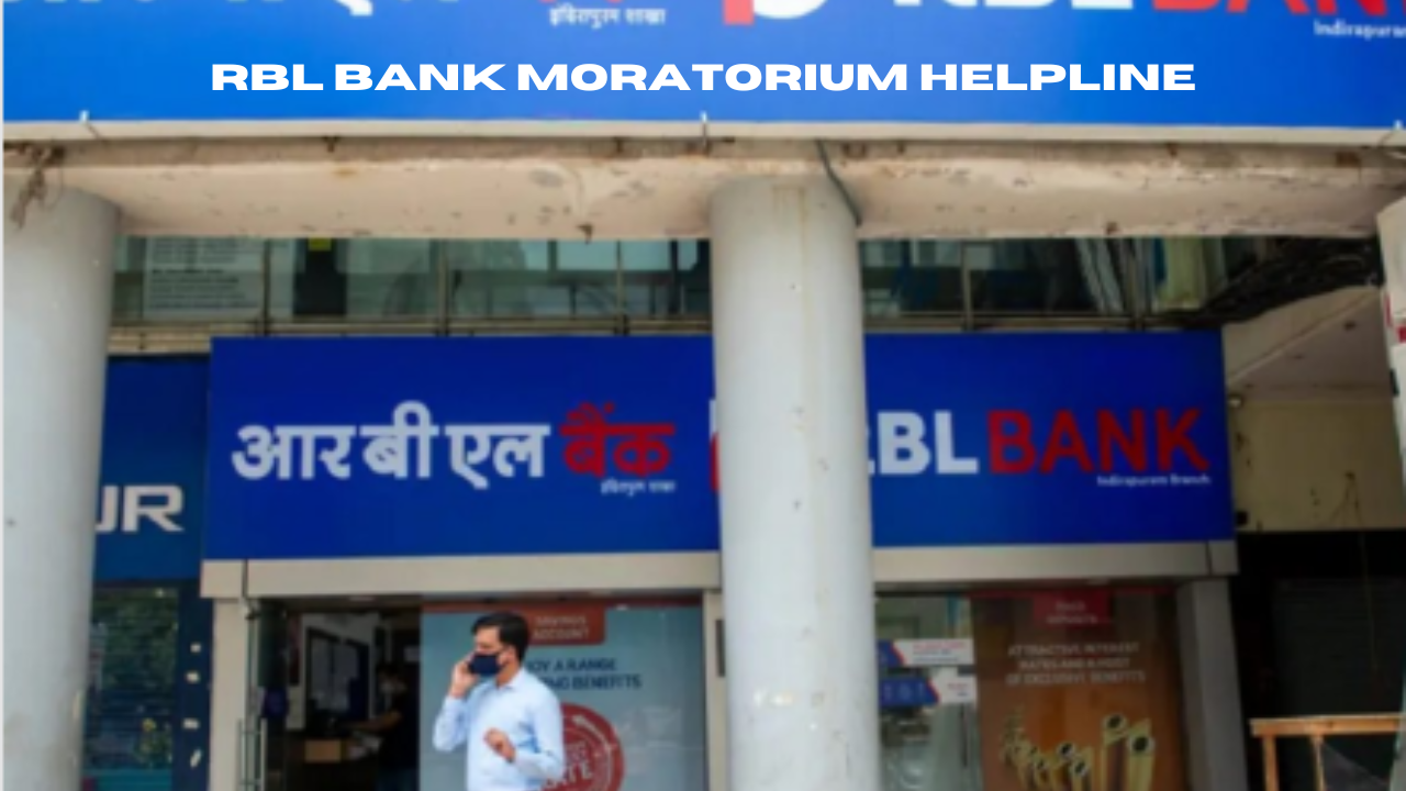 rbl bank moratorium helpline