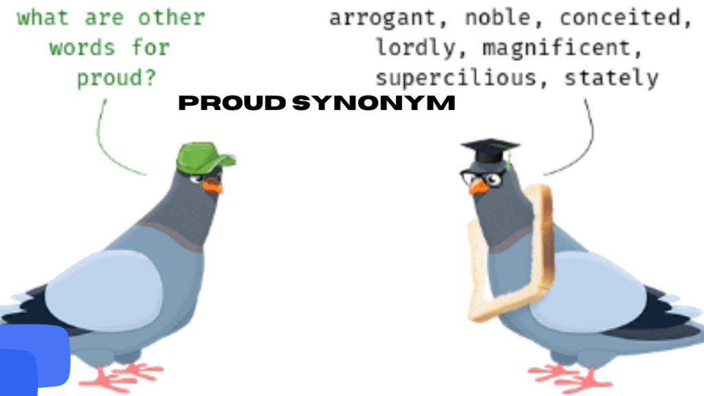 proud synonym