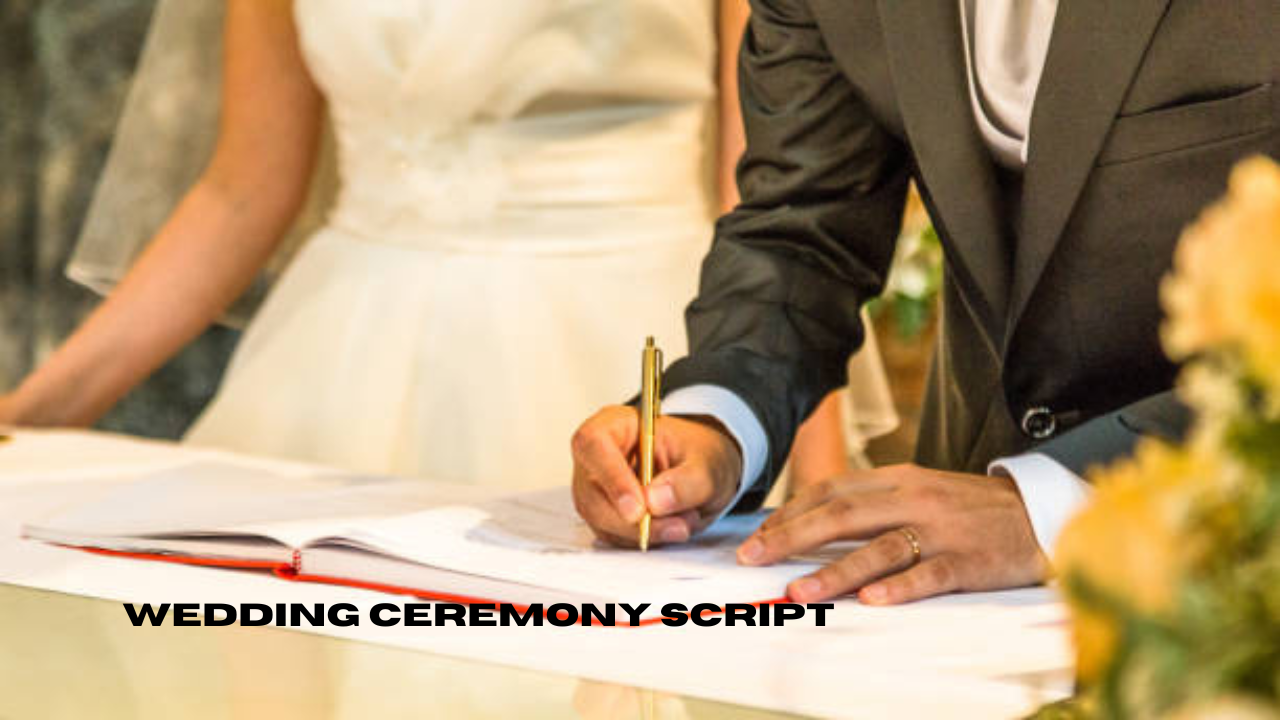 wedding ceremony script