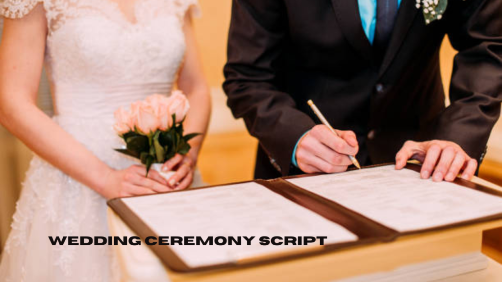 wedding ceremony script