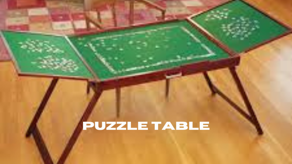 puzzle table