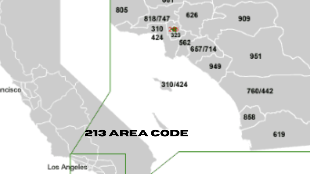 213 area code