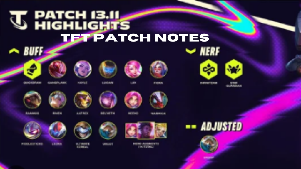 tft patch notes