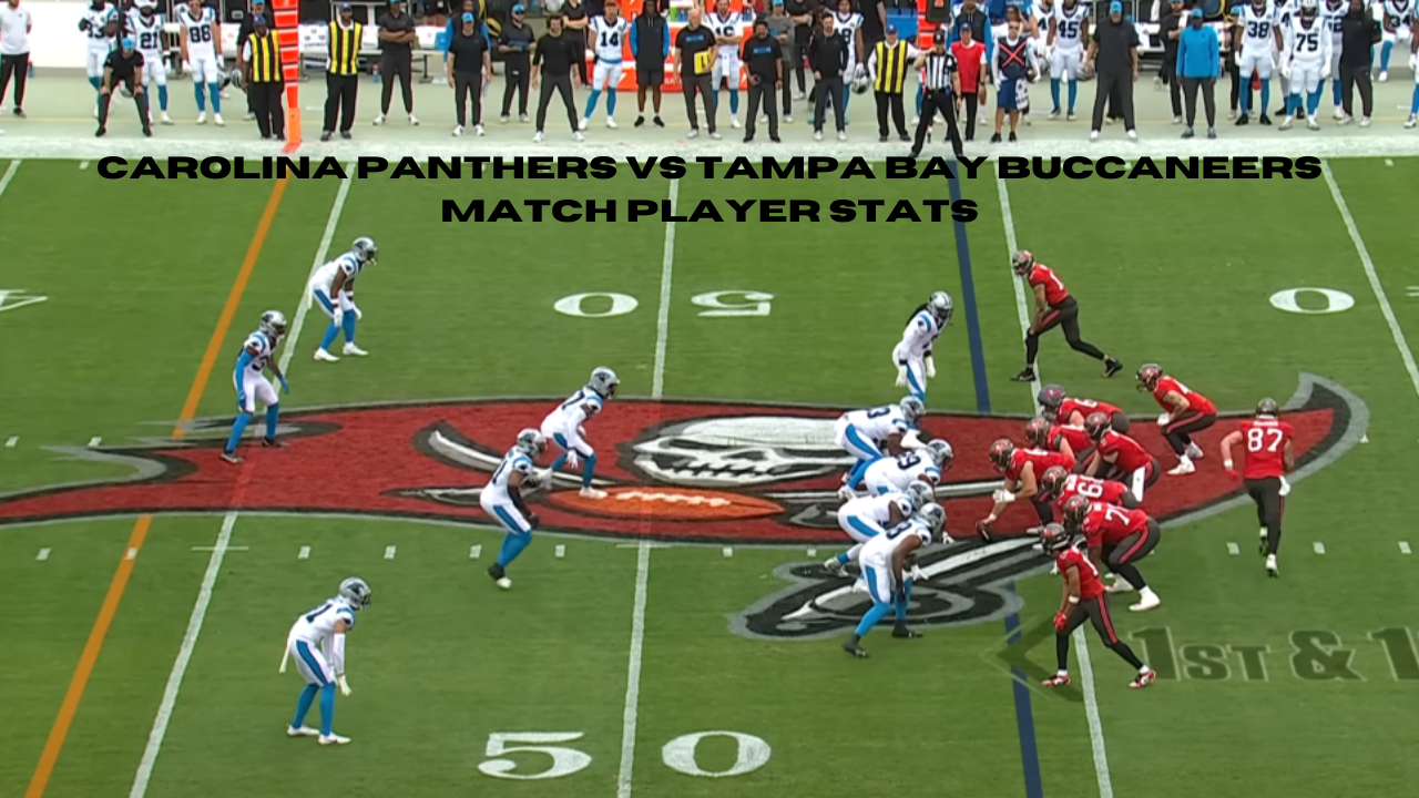 carolina panthers vs tampa bay buccaneers match player stats