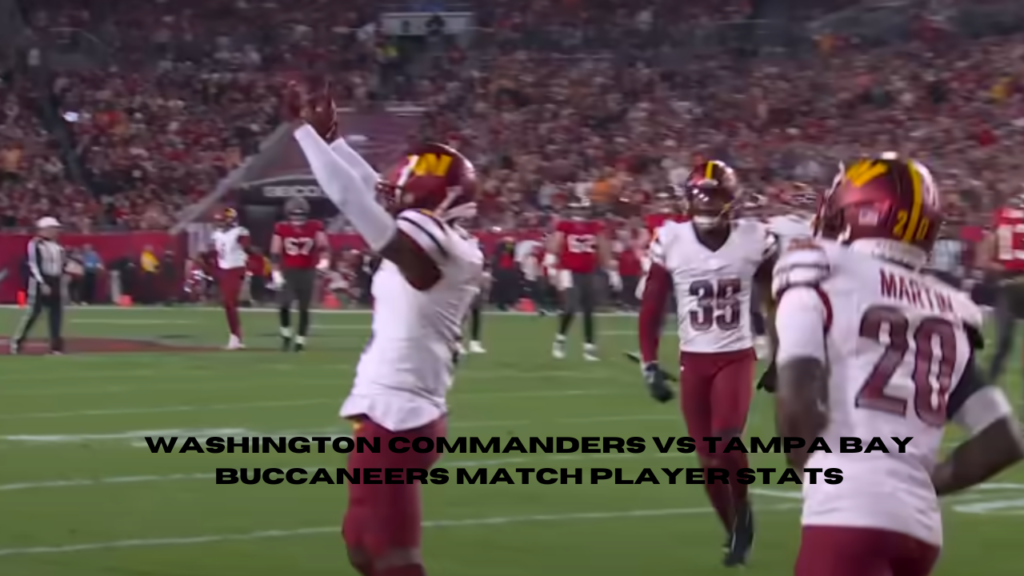 washington commanders vs tampa bay buccaneers match player stats