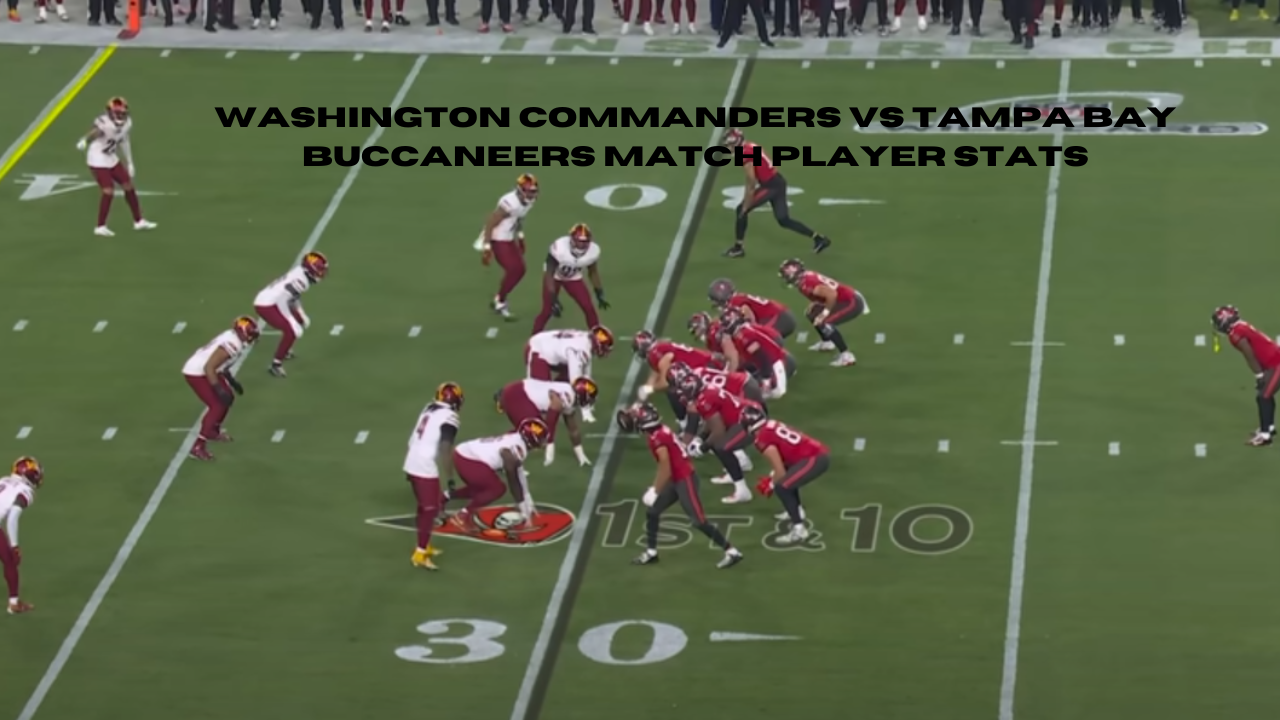 washington commanders vs tampa bay buccaneers match player stats