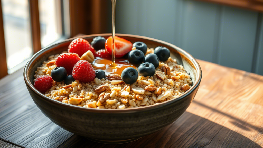 ancient grain in a healthy cereal nyt