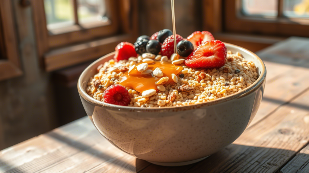 ancient grain in a healthy cereal nyt