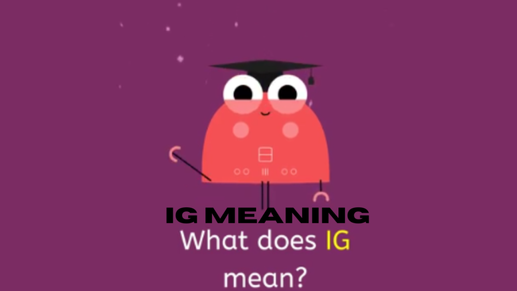 ig meaning