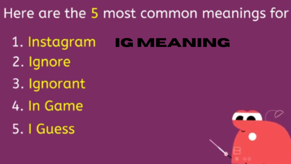 ig meaning