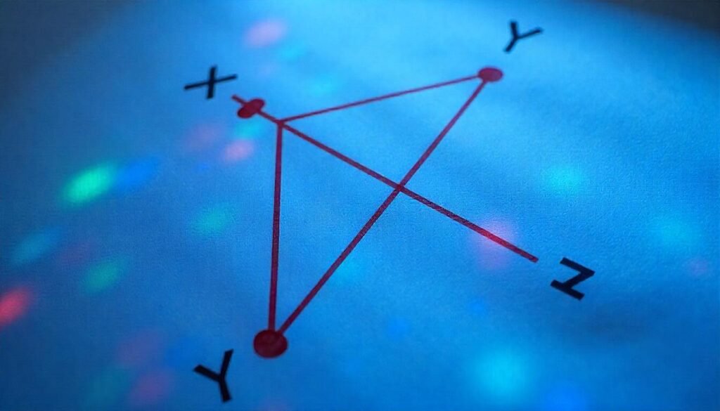 which is the line shown in the figure? line xy line xz line wx line wz